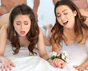 Melissa Moore And Riley Reid in Prom Night - TeamSkeet