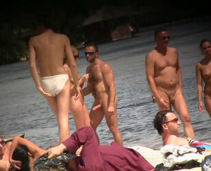 New hidden cam flick from bare beach and onanism